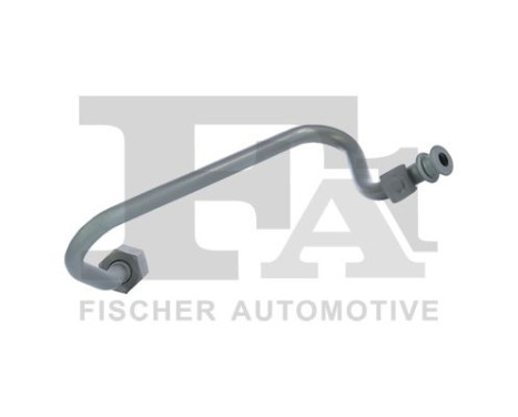Oil line, turbocharger