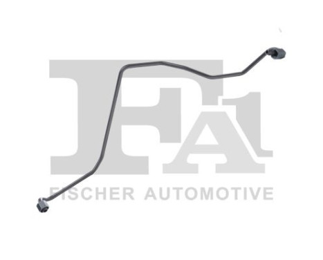 Oil line, turbocharger