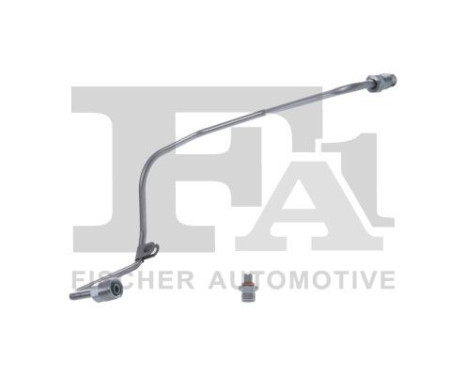 Oil line, turbocharger