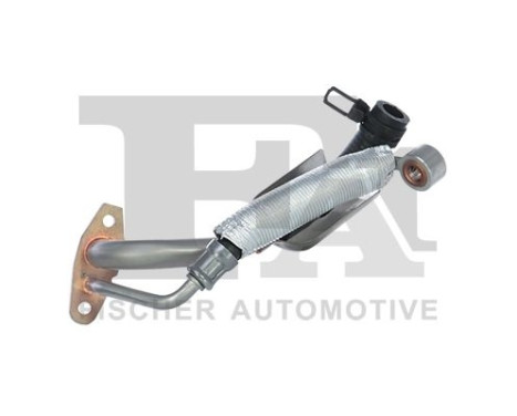 Oil line, turbocharger