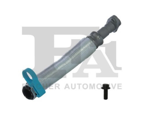 Oil line, turbocharger