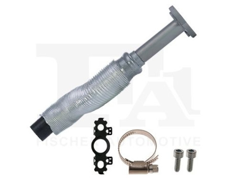 Oil line, turbocharger