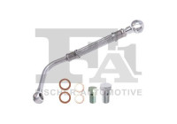 Oil line, turbocharger