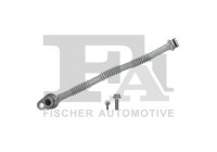 Oil line, turbocharger
