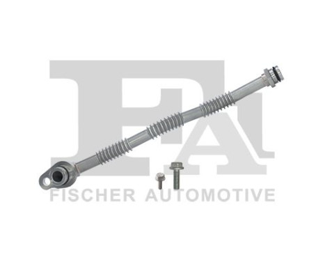 Oil line, turbocharger