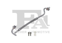 Oil line, turbocharger