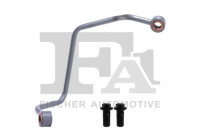 Oil line, turbocharger