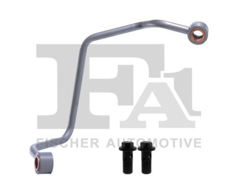 Oil line, turbocharger