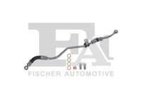 Oil line, turbocharger