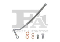 Oil line, turbocharger