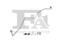 Oil line, turbocharger