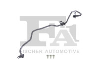 Oil line, turbocharger