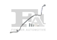 Oil line, turbocharger
