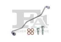 Oil line, turbocharger