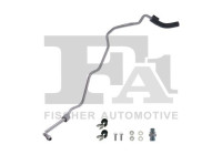 Oil line, turbocharger