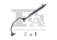 Oil line, turbocharger