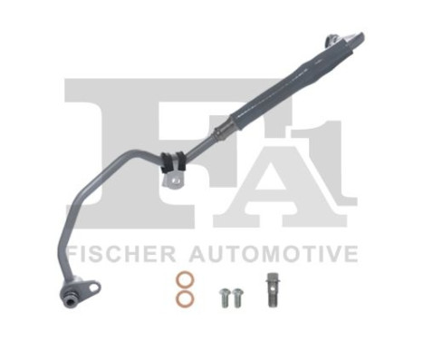 Oil line, turbocharger