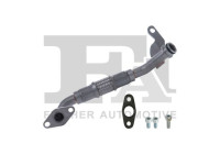Oil line, turbocharger