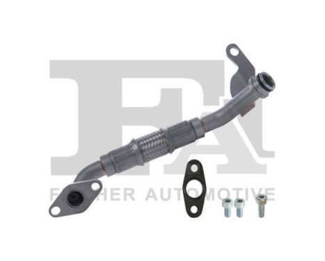 Oil line, turbocharger