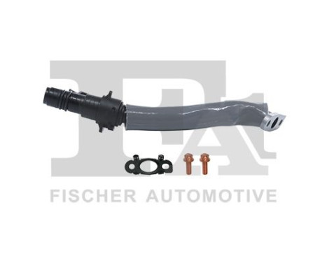 Oil line, turbocharger