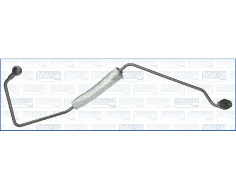 Oil line, turbocharger