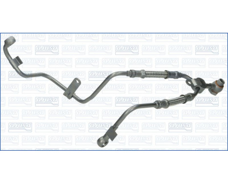 Oil pipe, turbocharger