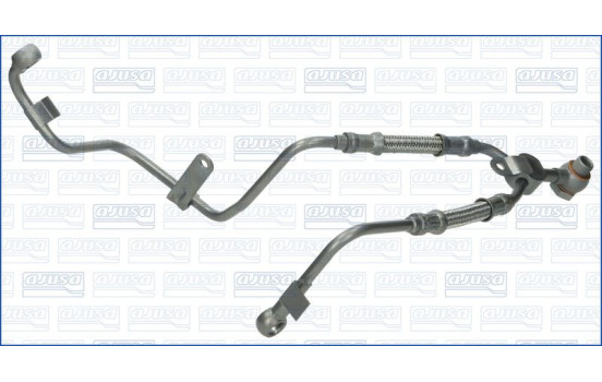 Oil pipe, turbocharger