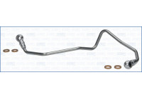 Oil pipe, turbocharger