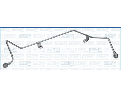 Oil pipe, turbocharger