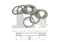 Seal ring, turbocharger