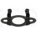 Seal, turbocharger oil outlet