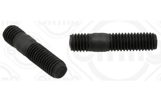 Threaded rod, turbocharger