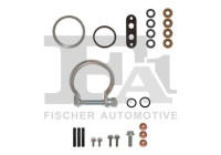 Turbocharger, mounting kit