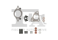 Turbocharger, mounting kit