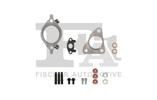 Turbocharger, mounting kit