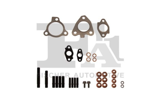 Turbocharger, mounting kit