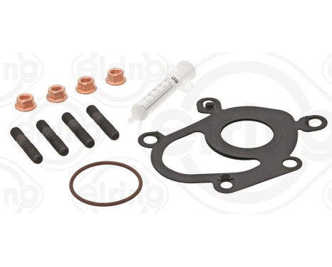Turbocharger, mounting kit