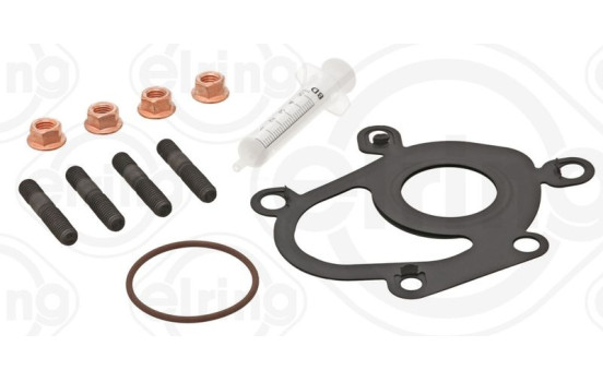 Turbocharger, mounting kit