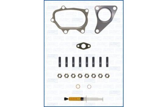 Turbocharger, mounting kit