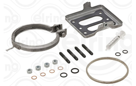 Turbocharger, mounting kit