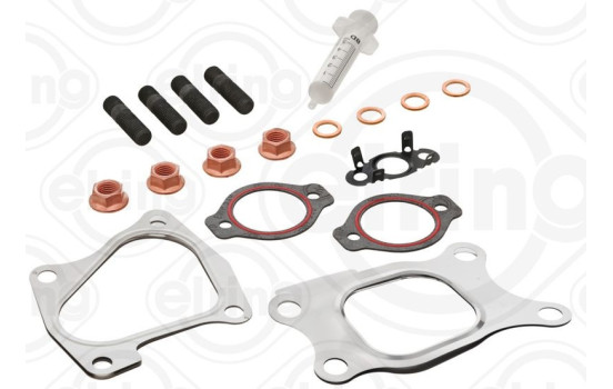 Turbocharger, mounting kit