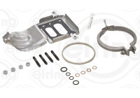 Turbocharger, mounting kit