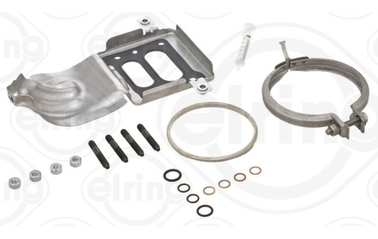Turbocharger, mounting kit
