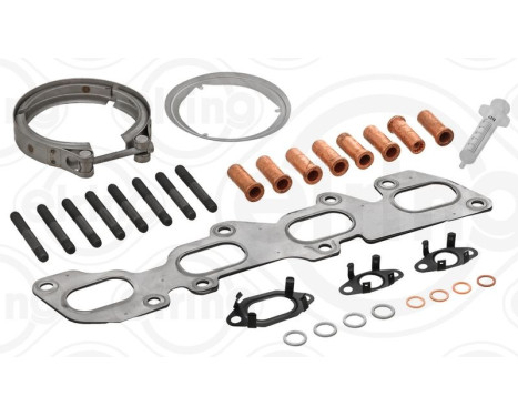 Turbocharger, mounting kit