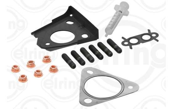 Turbocharger, mounting kit