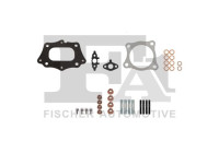 Turbocharger mounting kit