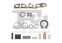 Turbocharger mounting kit