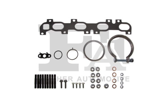 Turbocharger mounting kit