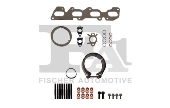 Turbocharger mounting kit