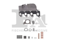 Turbocharger mounting kit